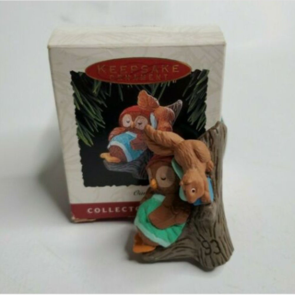 1993 Hallmark Keepsake Ornament Owliver